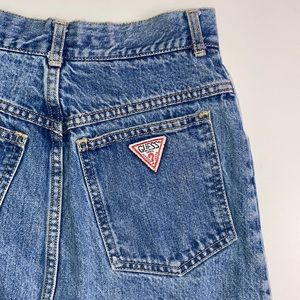 Guess I Vintage Denim Skirt Size 29